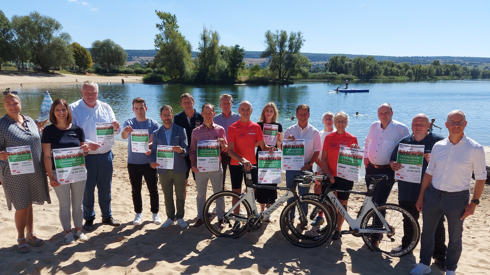 Große Vorfreude auf den 6. Weserbergland-Triathlon: 310 Athleten bedeuten bereits vor dem Startschuss Rekord